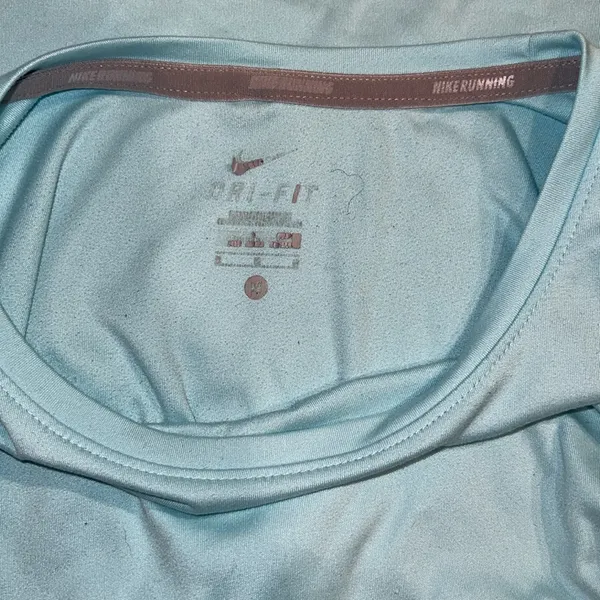 Nike Shirt Women Medium Running Long Sleeve Crewneck Dri Fit Activewear Athletic - Image 6