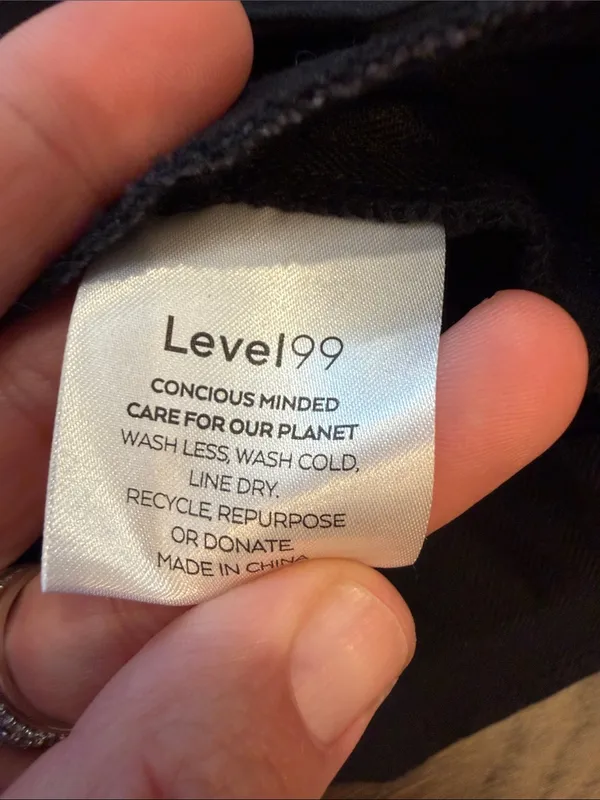 Level 99 Black Asymmetric Zip Moto Jacket Small - C69-022 - Image 6