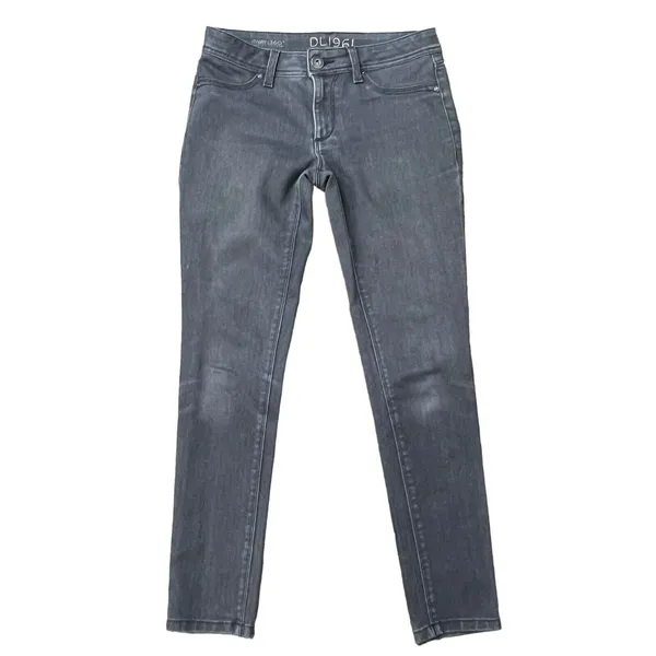 DL1961 Size 27 Jeans Emma Jegging Stone Gray‎ 4way Stretch 360 Comfort Women's - Image 3