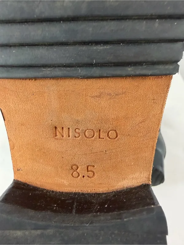 Nisolo Eva Everyday Leather Chelsea Boot in Black Size 8.5‎ - Image 9