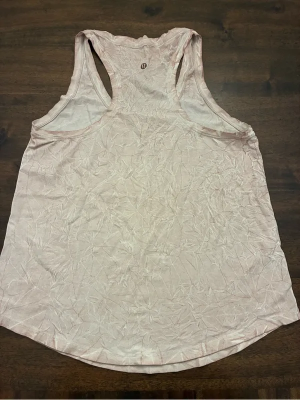Lululemon Love Tank Top Women’s 8 Pink Summit Wash Smoky Topaz Shirt - Image 2