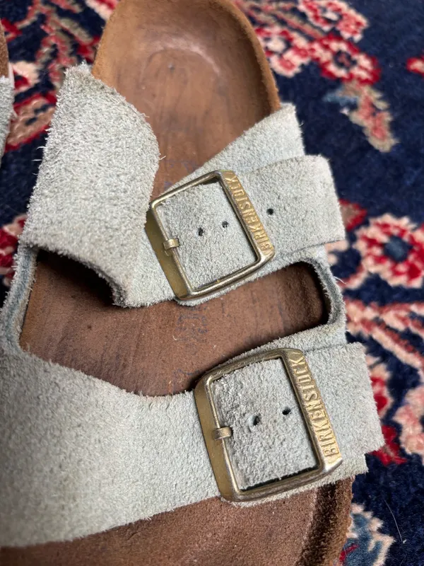 Birkenstock Arizona light blue size 38 - Image 3
