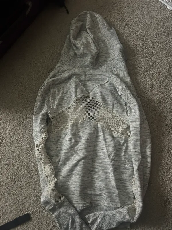 Free People Zip Up Jacket Hood - Image 2