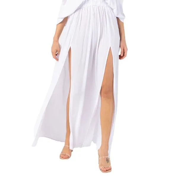 Tiare Hawaii Pez‎ Cantina Dress in White - Image 4