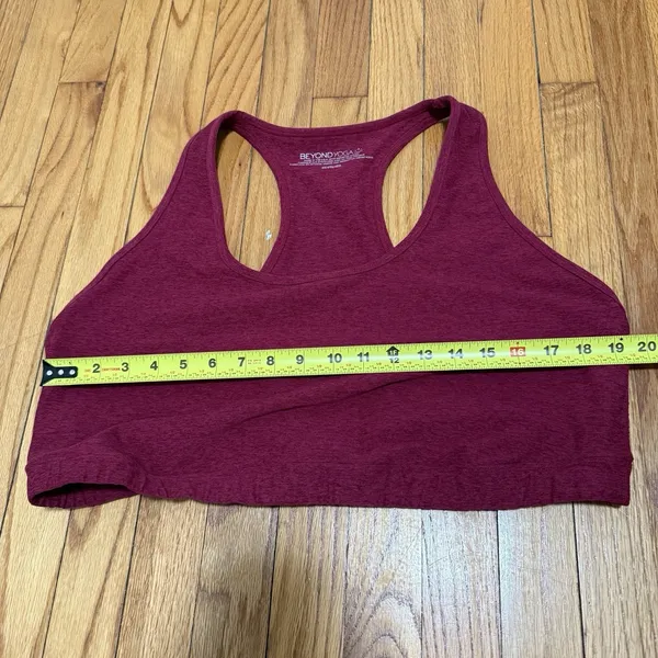 Beyond Yoga Red Spacedye Workout Set Leggings and Sports Bra Size‎ 4X - Image 9