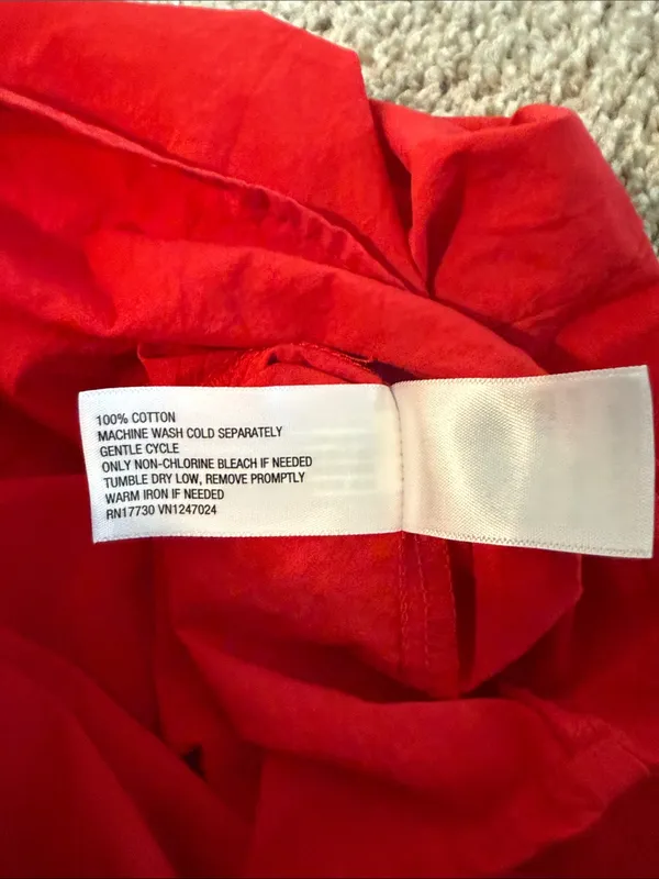 Universal Thread Bright Red Tiered Maxi Dress with Ruffle Straps - Image 4