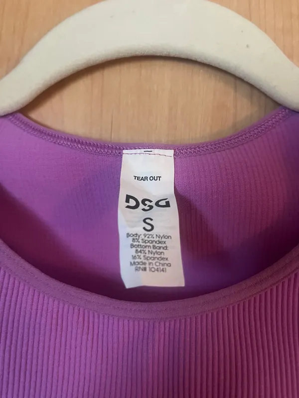 DICK'S Sporting Goods DSG pink fitted cropped tank top - Image 3