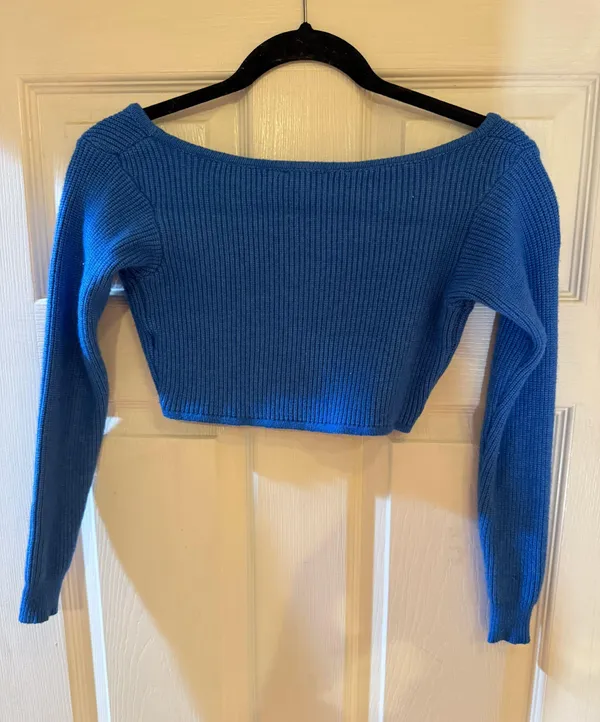 Beginning Boutique Cropped Sweater - Image 2