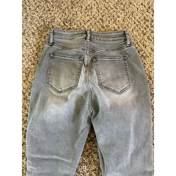 Loft Women's Mid-Grey The Curvy Sculpt‎ Jeggings Size 25/0 - Image 7