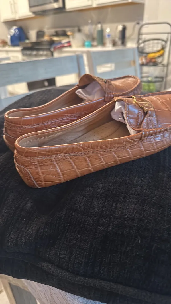 Lauren Ralph Lauren Tan Loafers 7 - Image 2