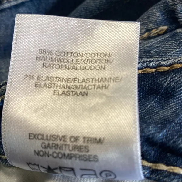 Silver Jeans Elyse Ankle Slim Sz18/L27 - Image 8