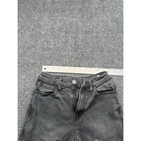 Hollister Ultra High Rise Baggy Jeans Black Wash Wide Leg Grunge‎ 24 X 29 SZ 00 - Image 5