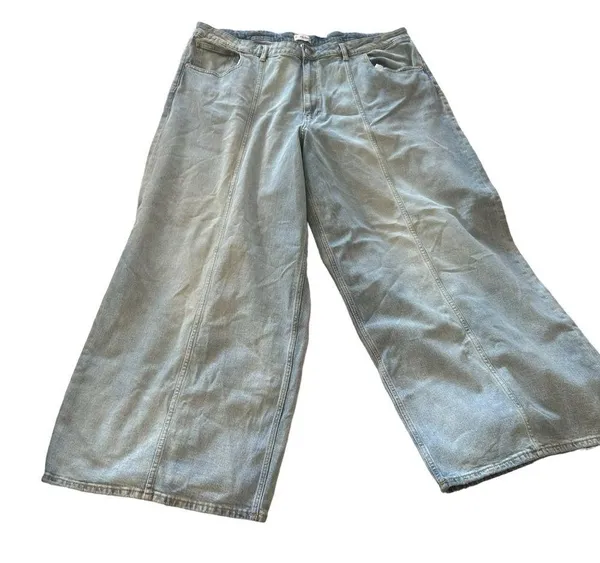 The Drop women's size 36 wide leg jeans, nwt, inseam 31", rise 13 1/2" - Image 2