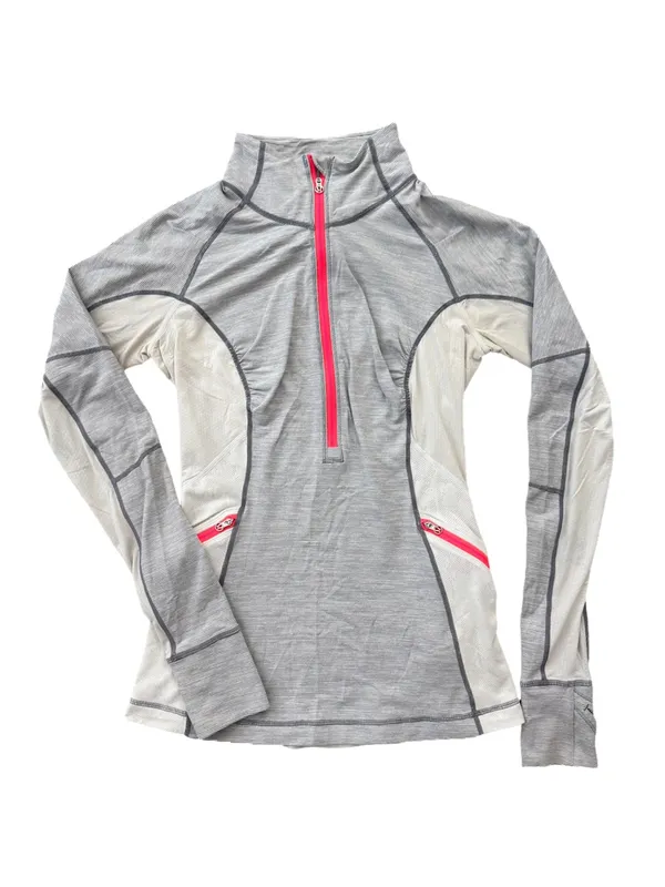 Lululemon Run Wild 1/2 Zip Pullover Size 2 - Image 2