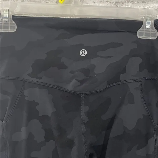 Lululemon Align High Rise Pant with Pockets 25"Heritage 365 Camo Deep Coal Multi - Image 5