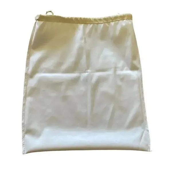 Axel Arigato Plastic Soft Material Dust Bag with Drawstring Closure # 1354 Yellow - Image 4