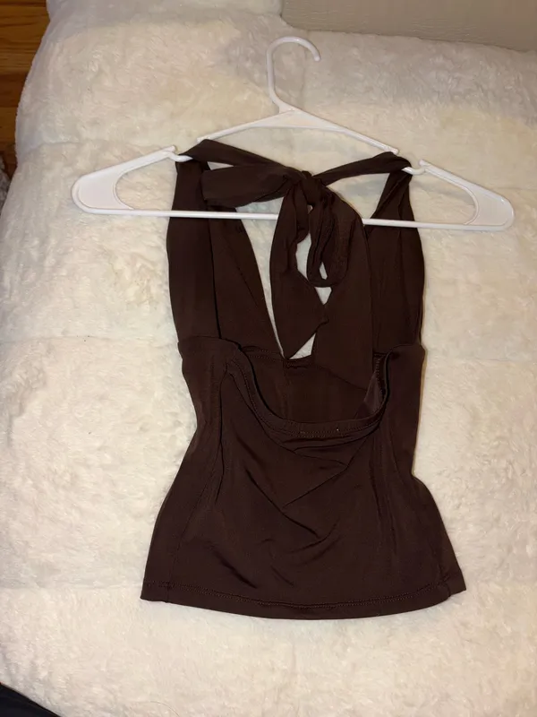 Brown top - Image 3
