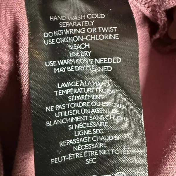 Anthropologie The Elyse Slip Satin Midi Dress Size M Mauve Pink - Image 11