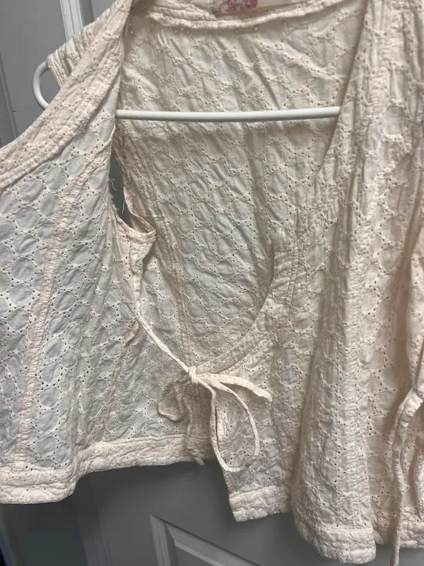 Vintage Tie Front Top - Image 2