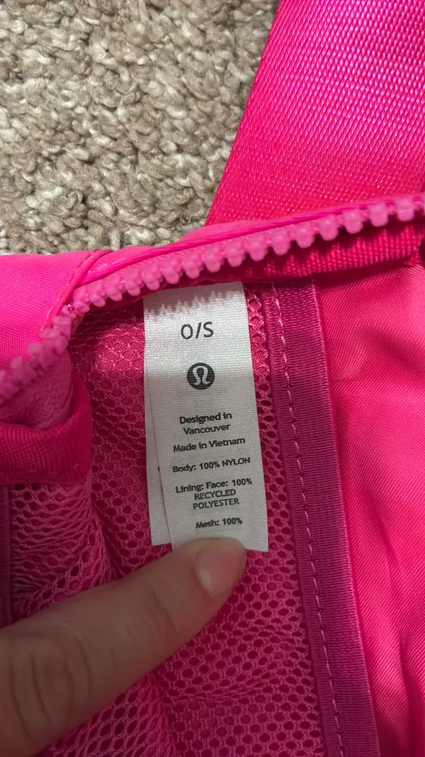 Hot Pink Lululemon Belt Bag - Image 2