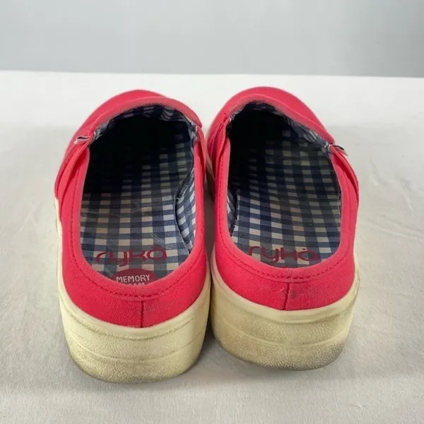 Ryka Valerie Closed Toe Slip On Flats in Red Size‎ 7.5 - Image 5