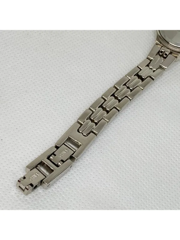 Anne Klein gold silver tone watch 23mm quartz analog adjustable links running - Image 7