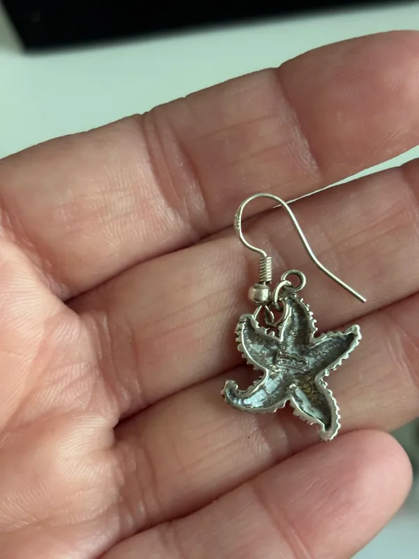 Sterling Silver Earrings 925 - Image 3