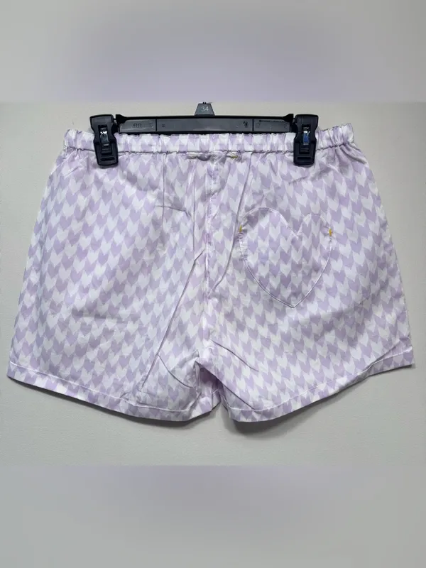 Kerri Rosenthal Mina Printed Cotton Shirt shorts set Lavender nwt size small - Image 11