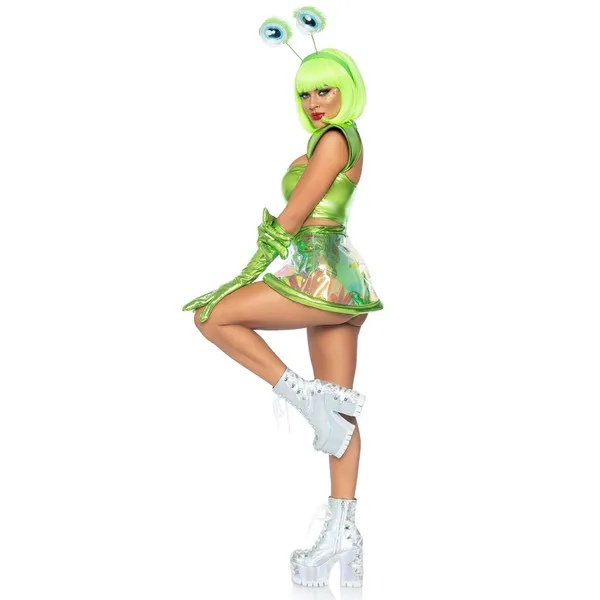 NEW Leg Avenue Sexy Alien Beam Me Up Babe Costume Size Large - Image 3