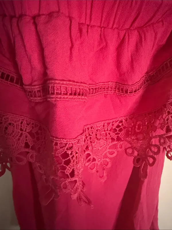 Women's Fuchsia Crochet - Image 3