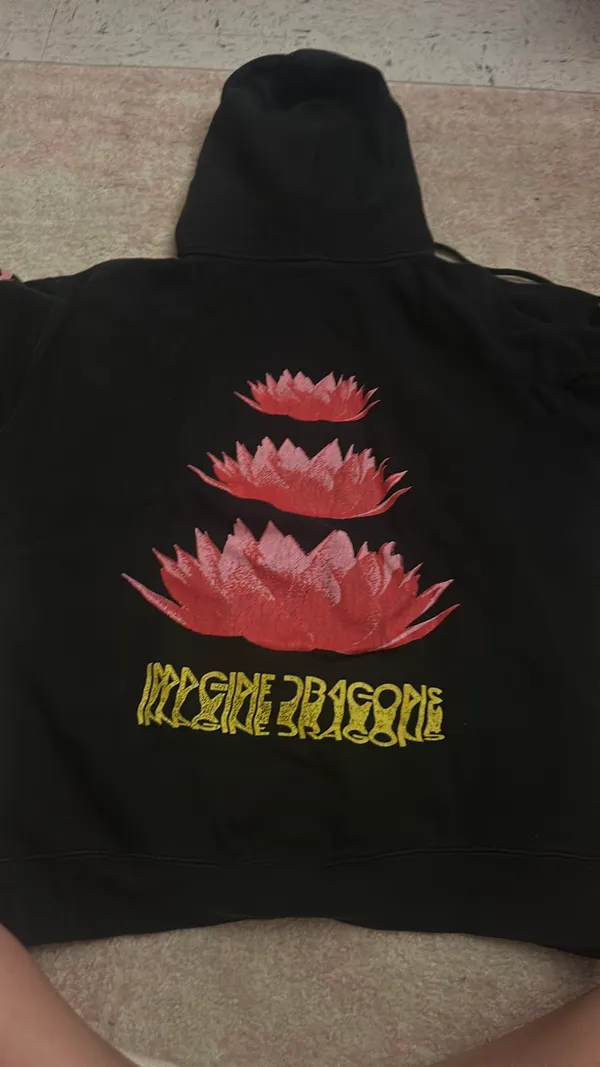 Imagine Dragons Hoodie Black Size M - Image 2