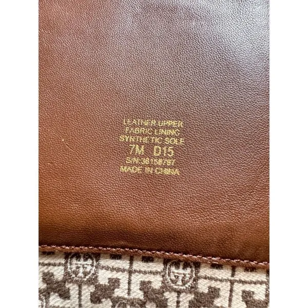 Tory Burch Kiernan 35MM Tumbled Leather Riding Boots Almond Size 7‎ - Image 6