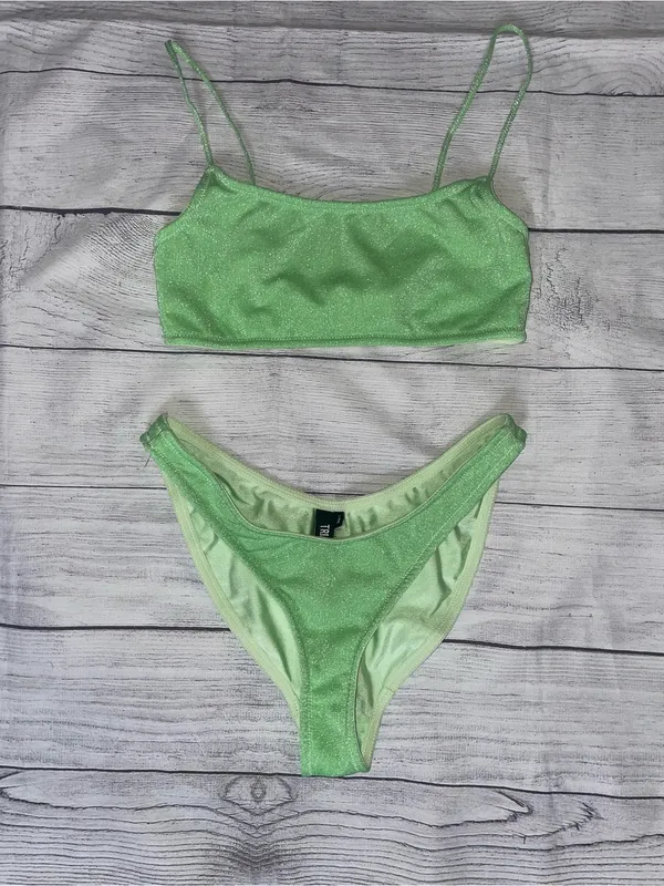 triangl swimwear Sparkling Mint Green Bikini Set - Image 2