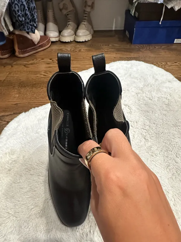 Chinese Laundry Black Heeled Bootie - Image 3