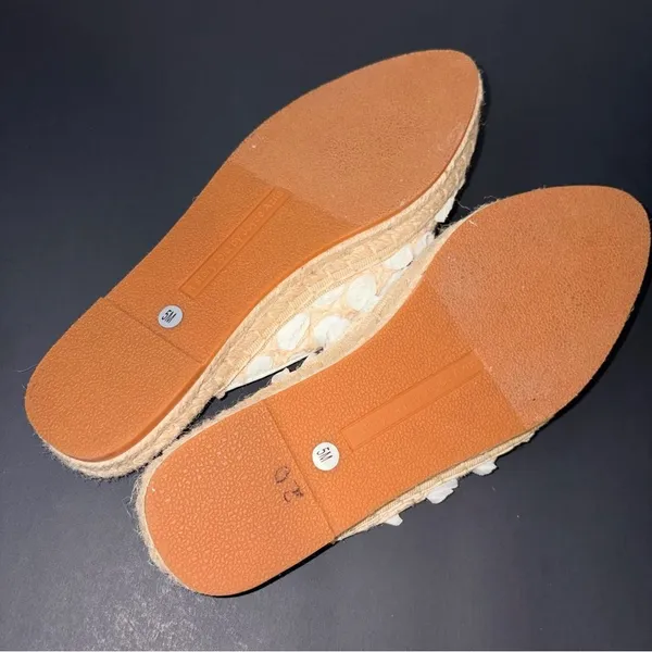 NEW Avec Les Filles Val Rosette Espadrille Mules Size 5 Coquette Preppy Boho - Image 6