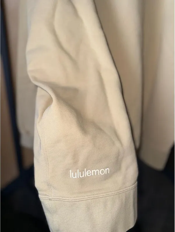 Lululemon Perfectly Oversized Crew sweatshirt in the color Trench. - Image 4