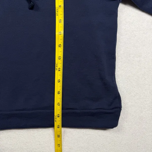 Quince Fleece Pullover Hoodie Women’s XS Navy Blue - Image 5