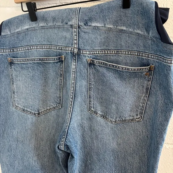 Madewell the maternity perfect vintage jean in heathcote NEW NWT - Image 6
