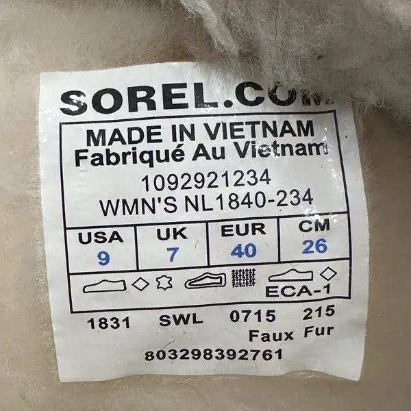 Sorel Snow Angel Zip Front Waterproof‎ Winter Boots Rootbeer Brown Suede Zip 9 - Image 10