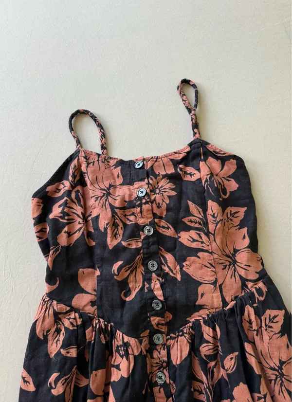 Free People Floral Button Front THE PERFECT SUNDRESS - Image 7