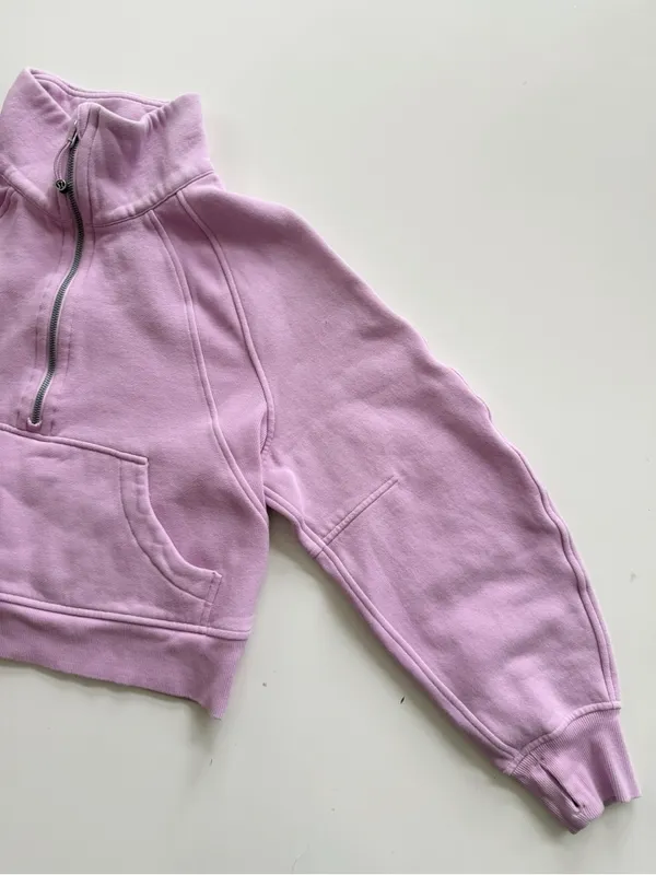 lululemon Scuba Oversized Funnel-Neck Half Zip Size XS/S - Image 5