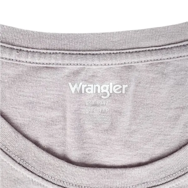 Wrangler Light Purple Mountain Valley Logo Cropped Tee Size Small‎ - Image 5