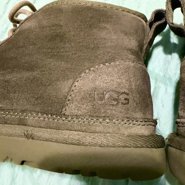 UGG Neumel Chukka Boot - Burnt Olive Suede, Womens Size 9 (1094269) - Image 9