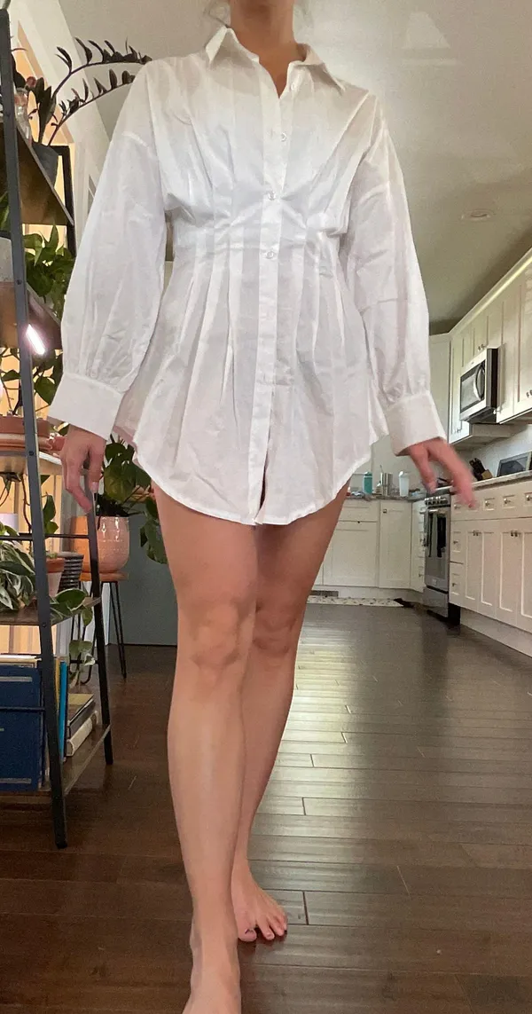 SheIn White Blouse - Image 2