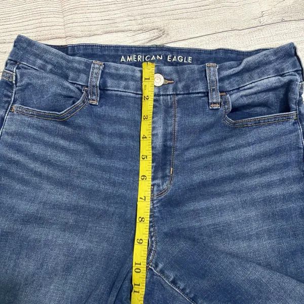 American Eagle Outfitters Jeans Women's Size 10 curvy hi rise next level stretch - Image 7
