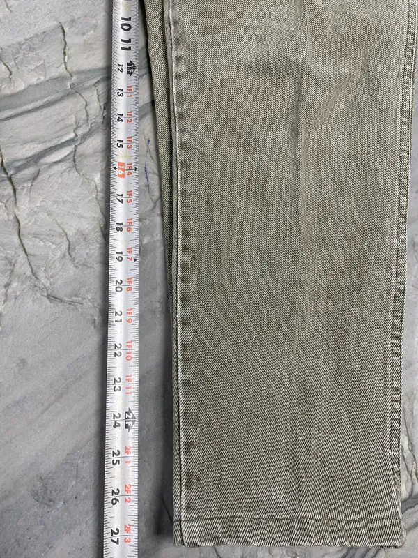 Beautiful Vintage Olive High Waist Mom Jeans - Image 4