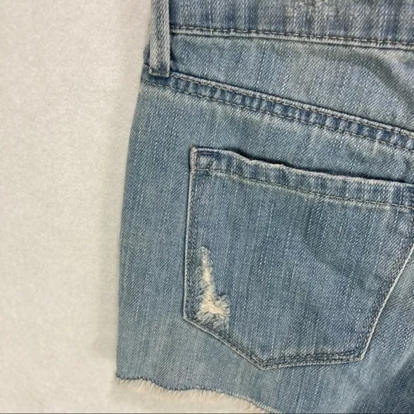 Jessica Simpson Light Wash Denim Cutoff Shorts‎ - Image 6