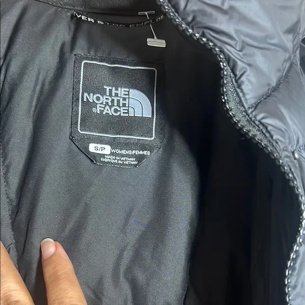 The North Face Black Long Puffer Coat - Image 3