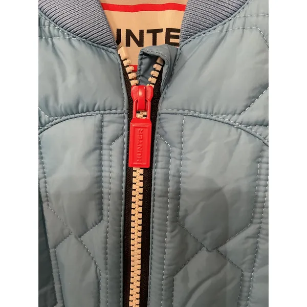 Hunter Original Midlayer Gilet Baby Blue Quilted Vest Women’s Small - Image 5