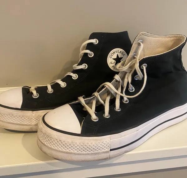 Converse Black Platform - Image 2